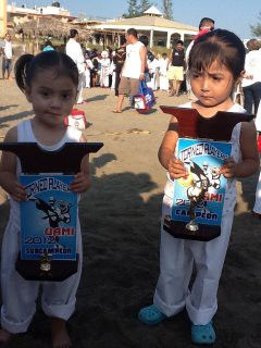 Baby Karate Joys y Nadia en Veracruz